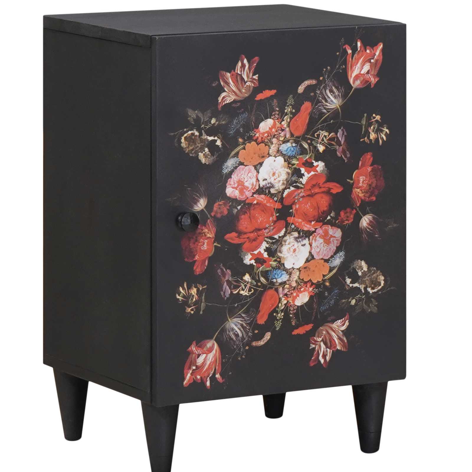 vidaXL Badezimmerschrank Mehrfarbig 38 x 33,5 x 58 cm Massivholz Mango