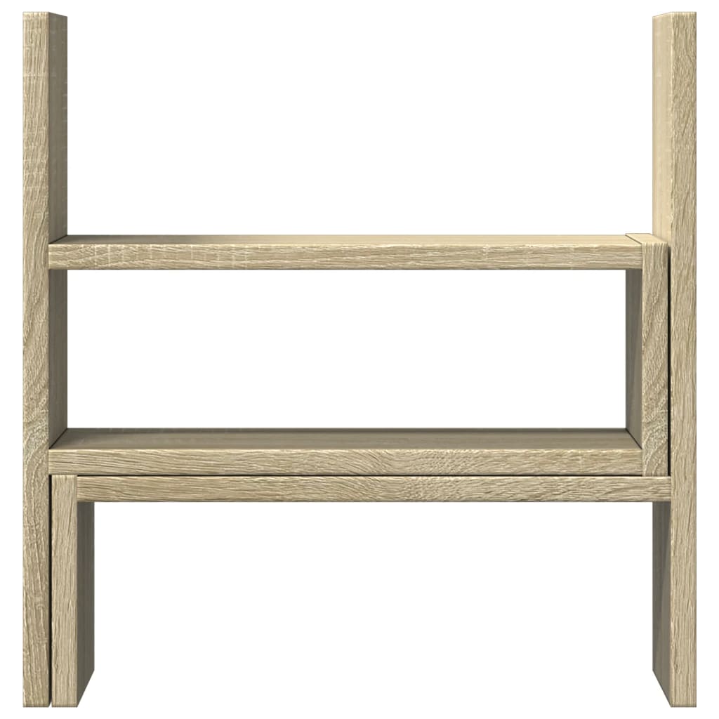 vidaXL Schreibtisch-Organizer Verstellbar Sonoma-Eiche 40x17x41 cm - Image 4