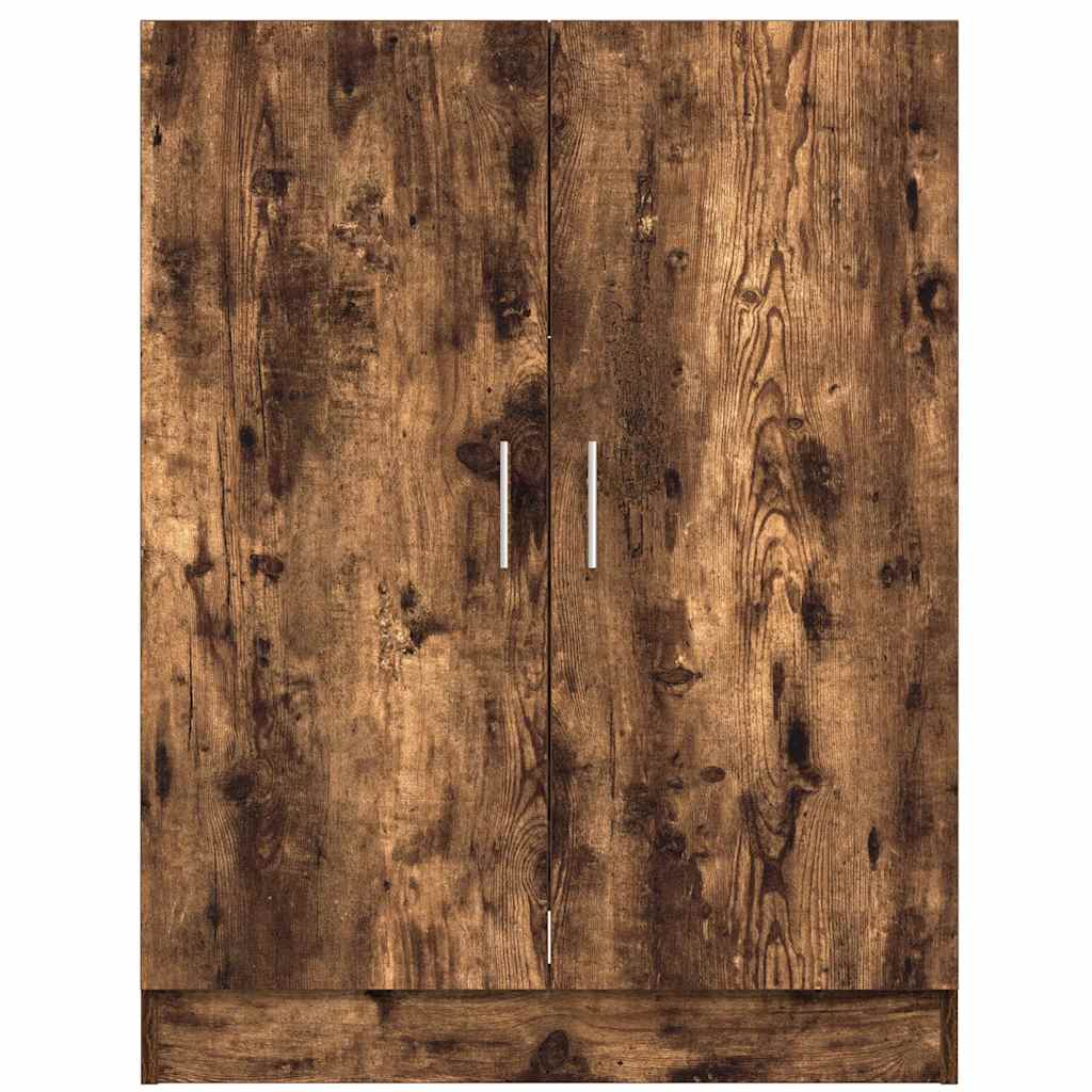 vidaXL Waschmaschinenschrank Räuchereiche 71x71,5x91,5 cm - Image 4