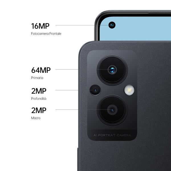 Smartphone Oppo 8 Lite 6,43" 8 GB RAM 128 GB 6,43" Qualcomm Snapdragon 695 5G 8 GB RAM 128 GB Nero - Image 3