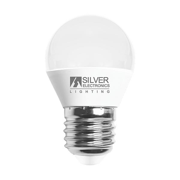 Lampadina LED Sferica Silver Electronics 960727 E27 7W Selezionare la sua opzione:3000K