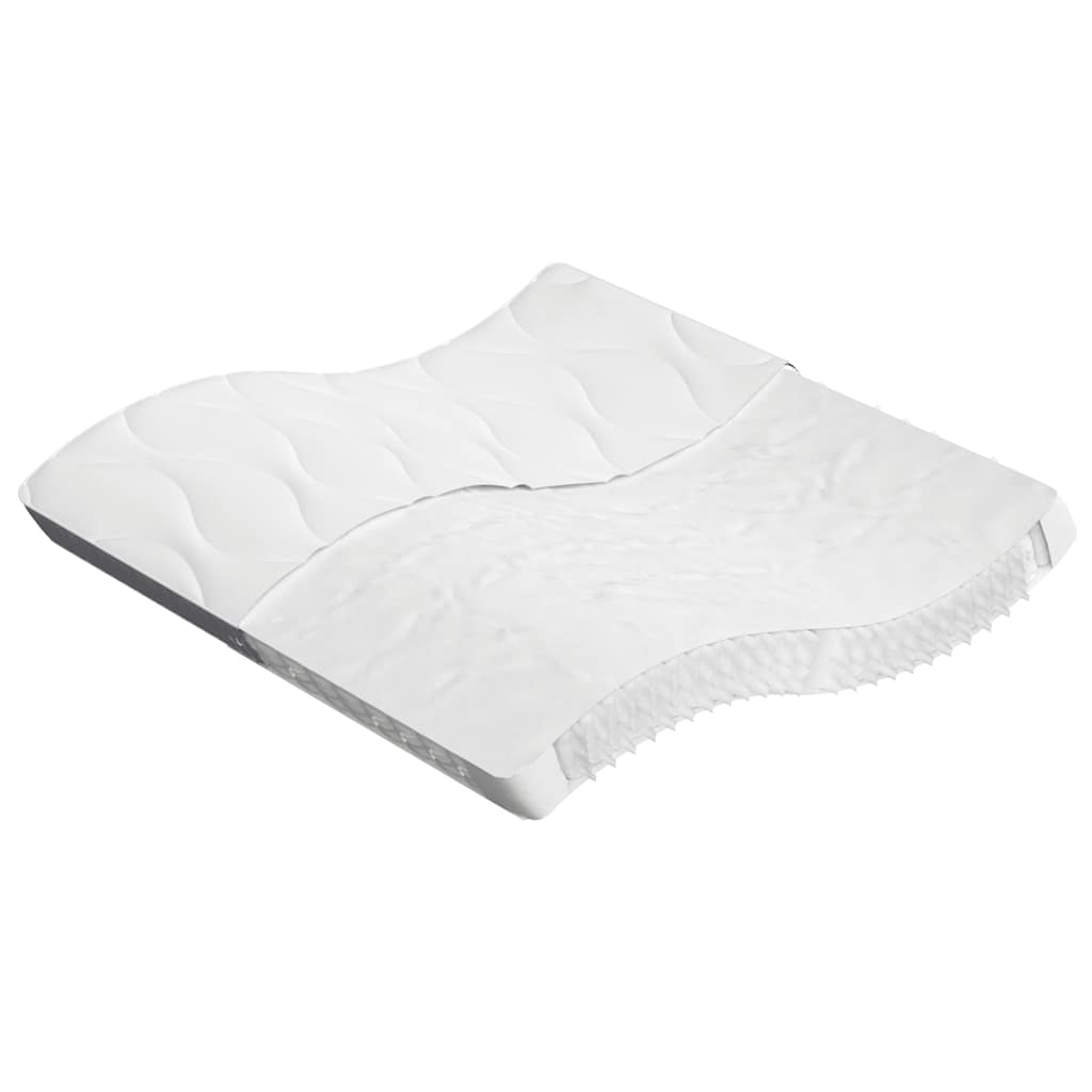 vidaXL Matelas à ressorts ensachés moyen 200x200 cm