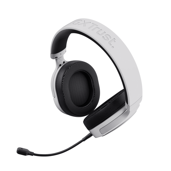 Auricolari con Microfono Trust GXT 498 Forta Bianco Nero - Image 4