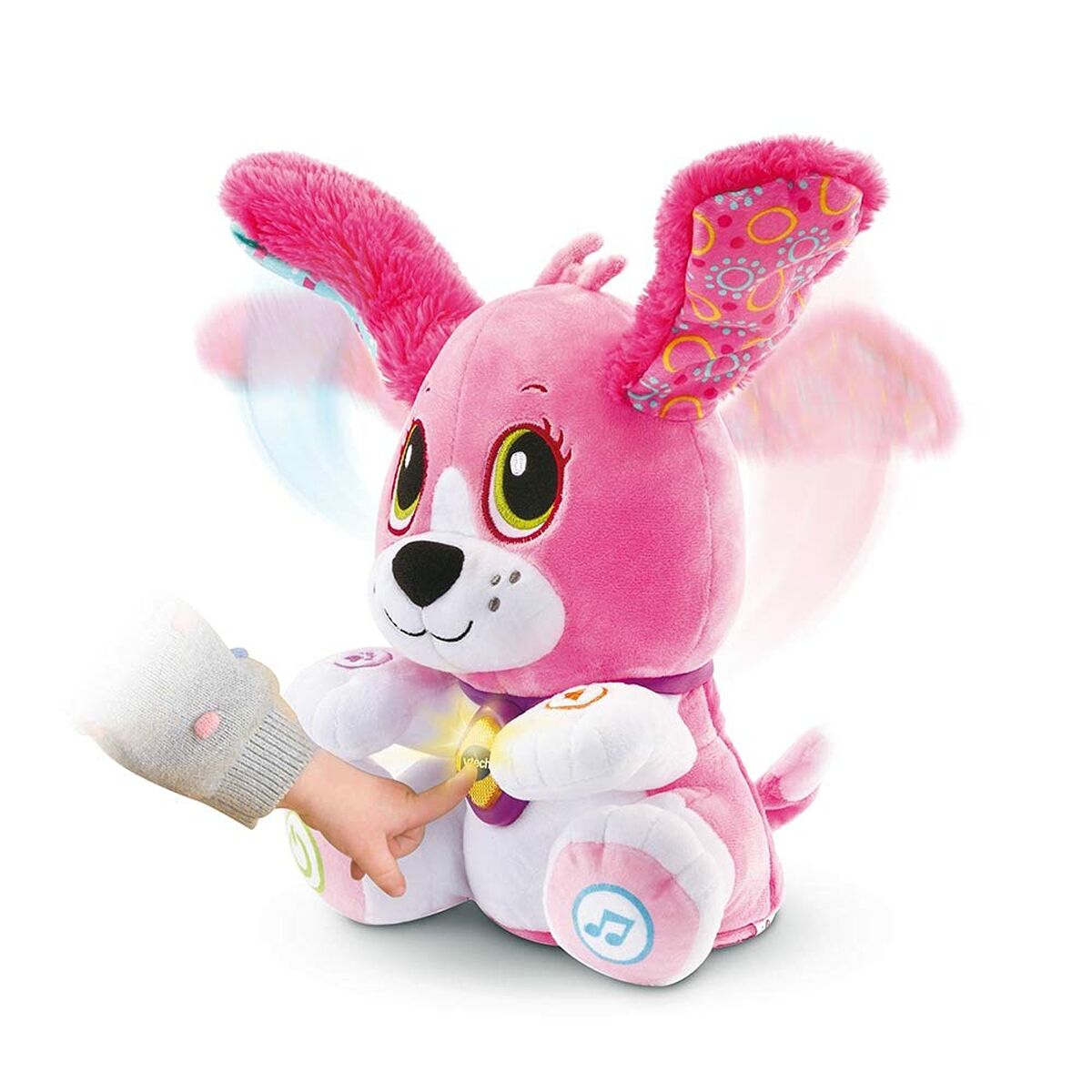 Peluche con Suono Vtech Baby Doggie Talk to me (FR) Cane - Image 4