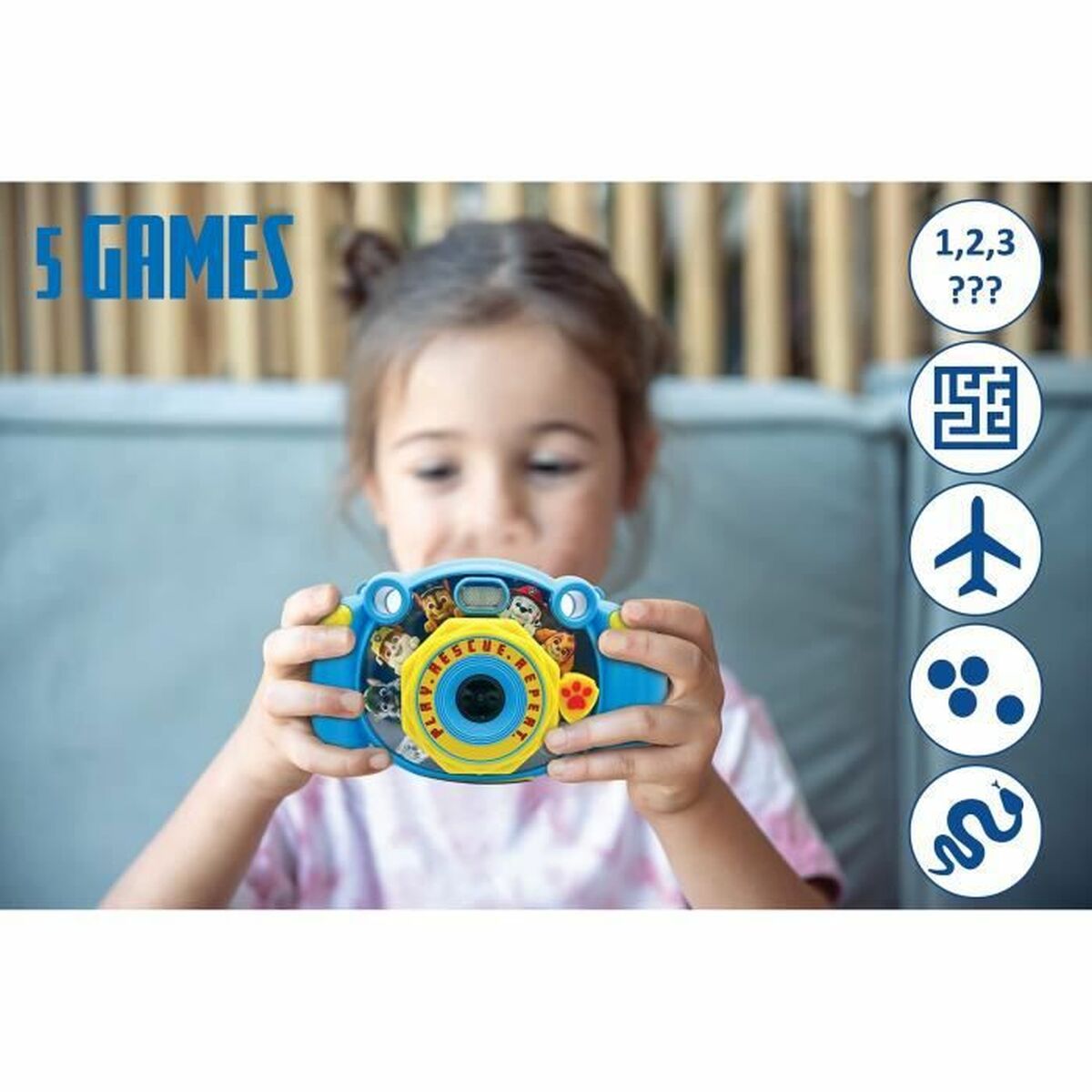 Fotocamera Digitale per Bambini Lexibook The Paw Patrol - Image 5