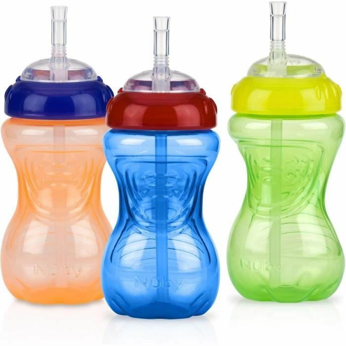 Bicchiere di Apprendimento Nûby Multicolore 300 ml 3 Pezzi