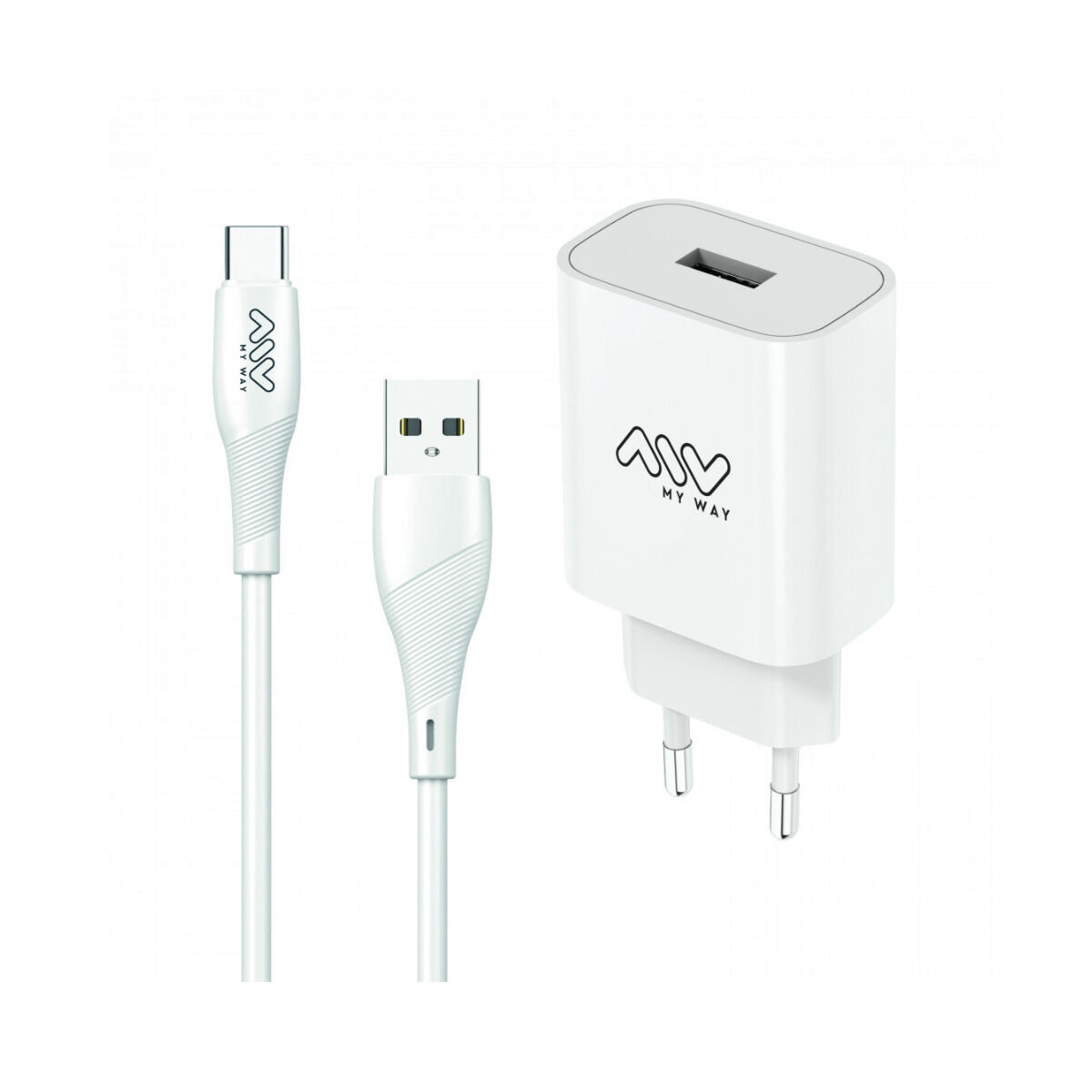 Caricabatterie da Parete Myway Bianco 12 W