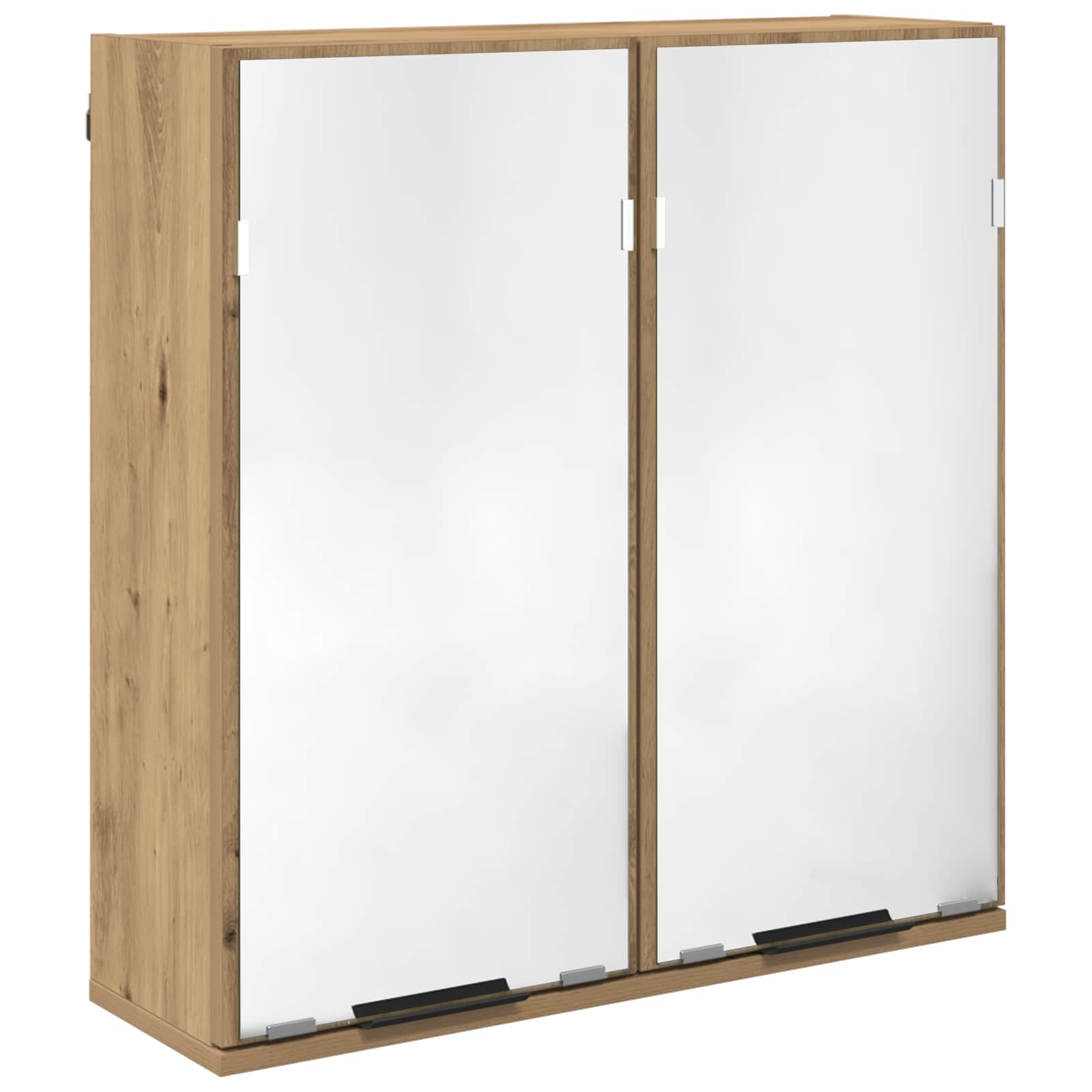 vidaXL Ensemble de mobilier de salle de bain 4 pcs Chêne artisanal - Image 5