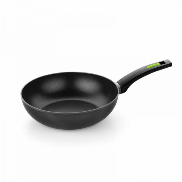 Padella Monix M481124 Nero Grigio Alluminio Bachelite Ø 24 cm