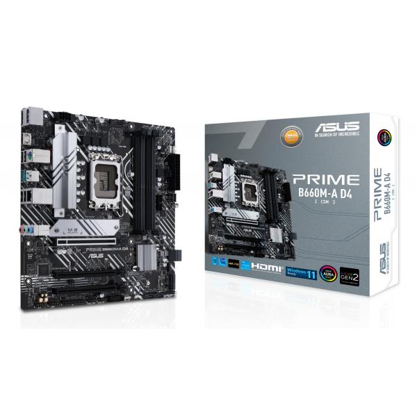 Scheda Madre Asus PRIME B660M-A D4 CSM LGA 1700 INTEL B660