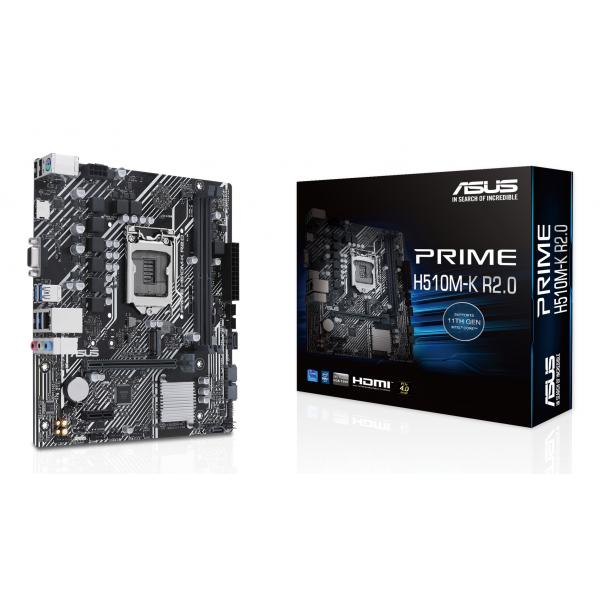 Scheda Madre Asus PRIME H510M-K R2.0 LGA 1200 Intel H470