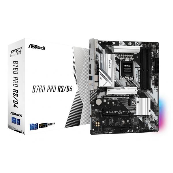 Scheda Madre ASRock B760 Pro RS/D4 LGA 1700 Intel B760