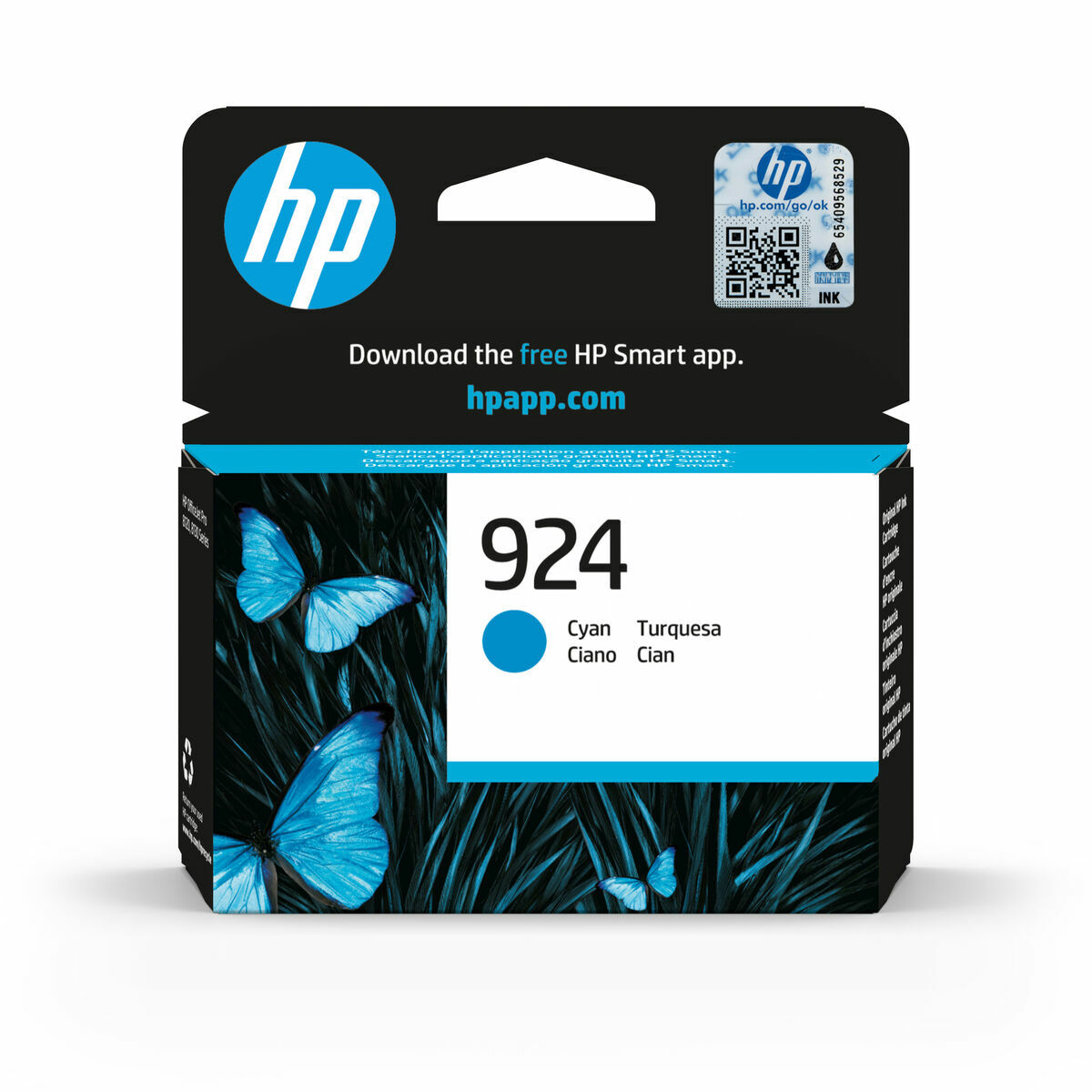 Toner Originale HP 4K0U3NE Ciano