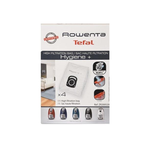 Sacchetto di Ricambio per Aspirapolvere Sil.ex Rowenta, Tefal Hygiene + 19,5 x 27,5 cm (5 Unità)