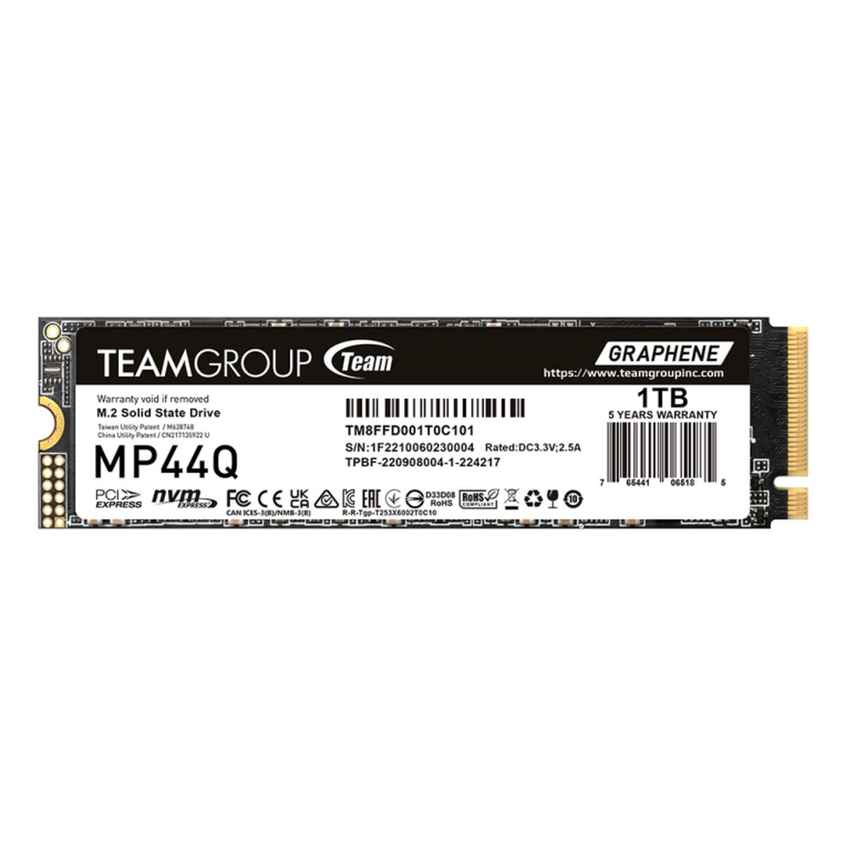 Hard Disk Team Group MP44Q 1 TB SSD