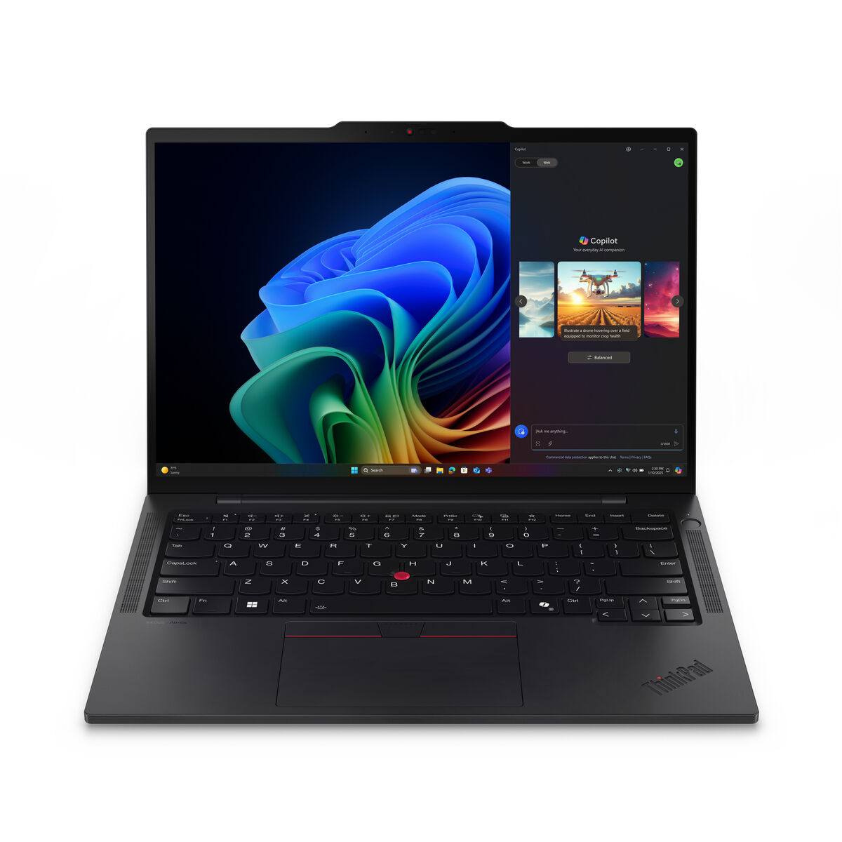 Laptop Lenovo ThinkPad T14s Gen 6 14" Intel Core Ultra 7 258V 32 GB RAM 1 TB SSD Qwerty in Spagnolo