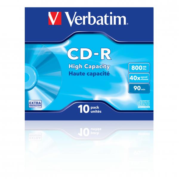 CD-R 800 Verbatim 43428 0,78 GB (10 Unità)