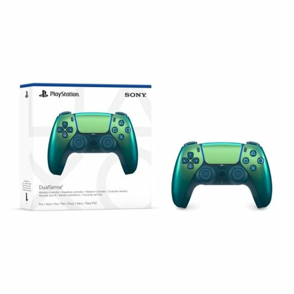Controller per PS5 DualSense Sony DS V2 CHROMA Verde - Image 5