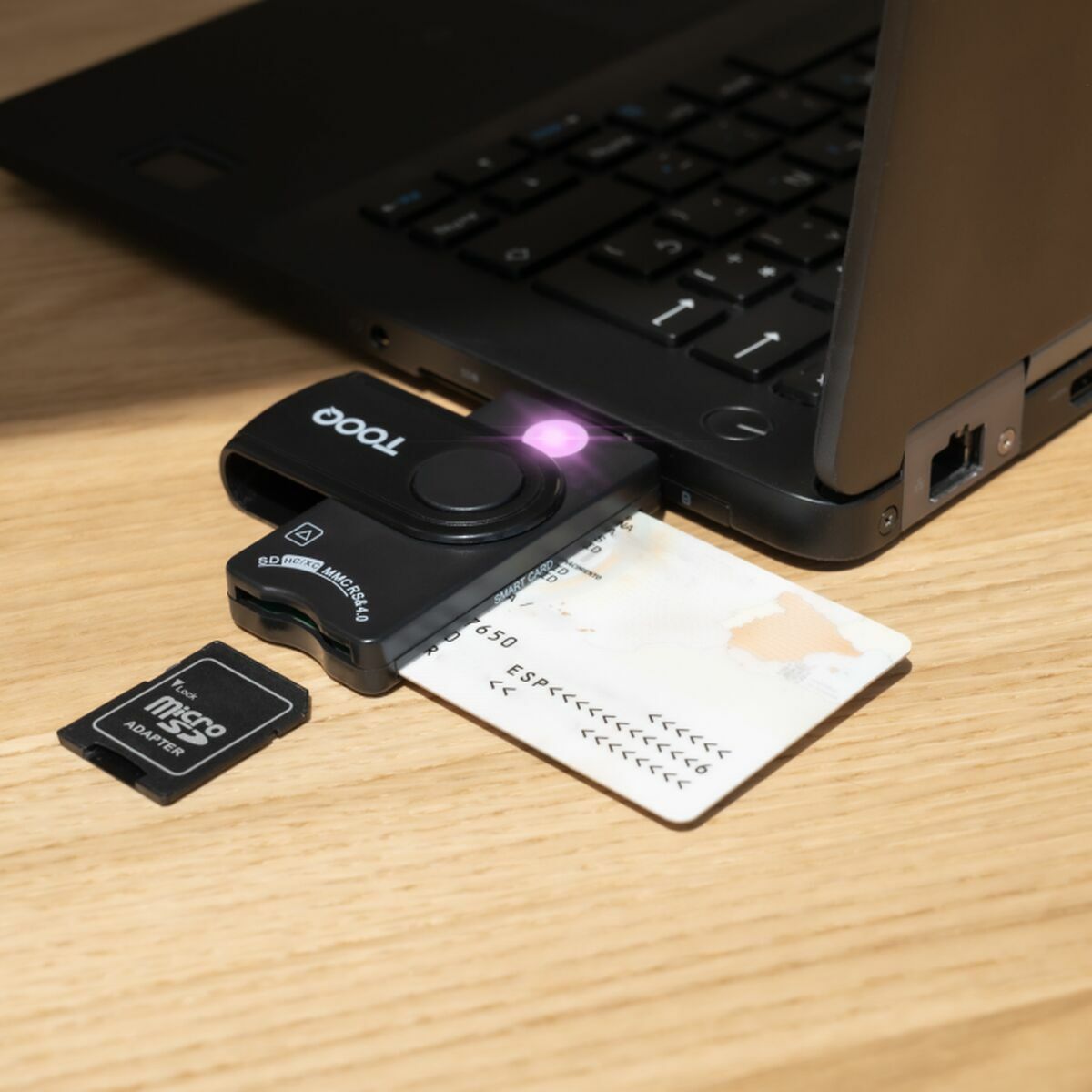 Lettore di Schede TooQ TQR-3012B - Image 4