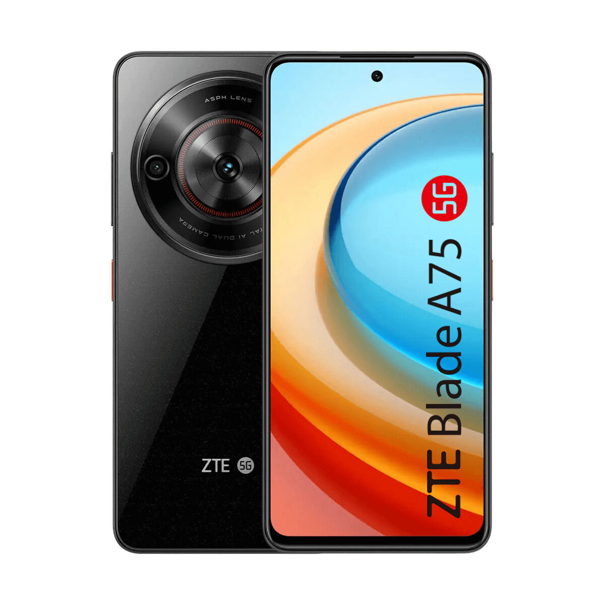 Smartphone ZTE Blade A75 5G 6,6" Octa Core 4 GB RAM 128 GB Nero
