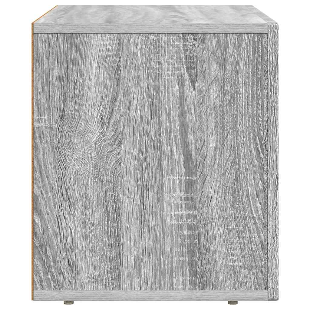 vidaXL Meuble TV Gris Sonoma 60 x 35 x 40 cm Bois d'ingénierie - Image 6