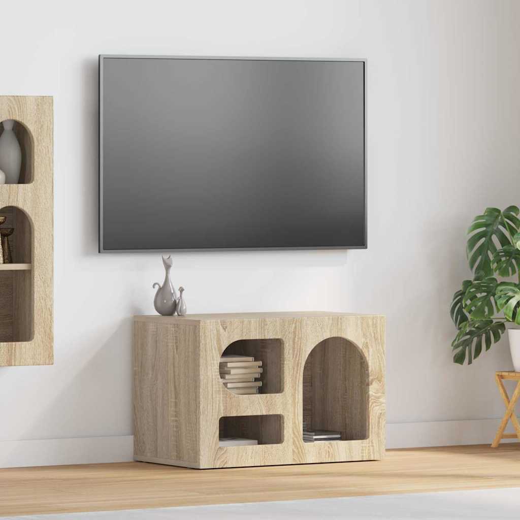 vidaXL Mueble de TV Roble Sonoma 60 x 35 x 40 cm Madera de ingeniería
