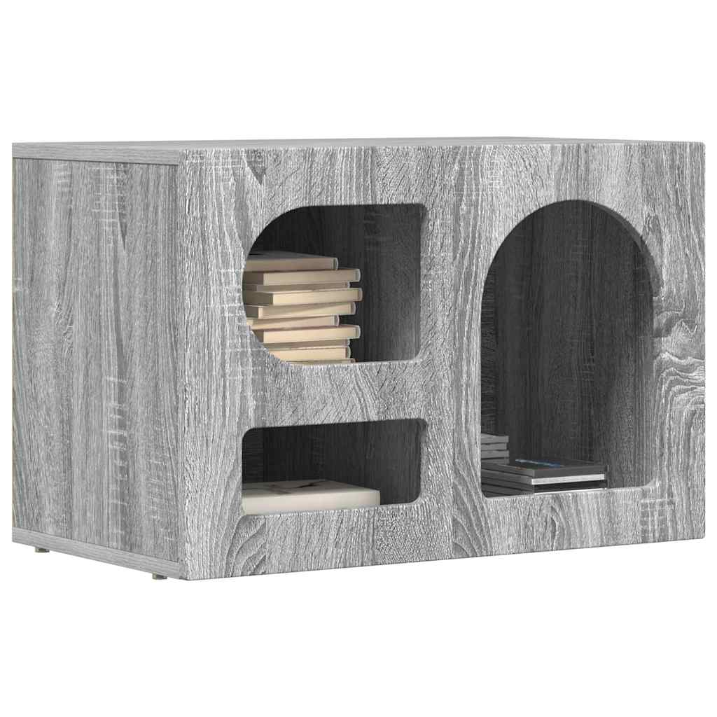 vidaXL Mueble de TV Gris Sonoma 60 x 35 x 40 cm Madera de ingeniería - Image 3