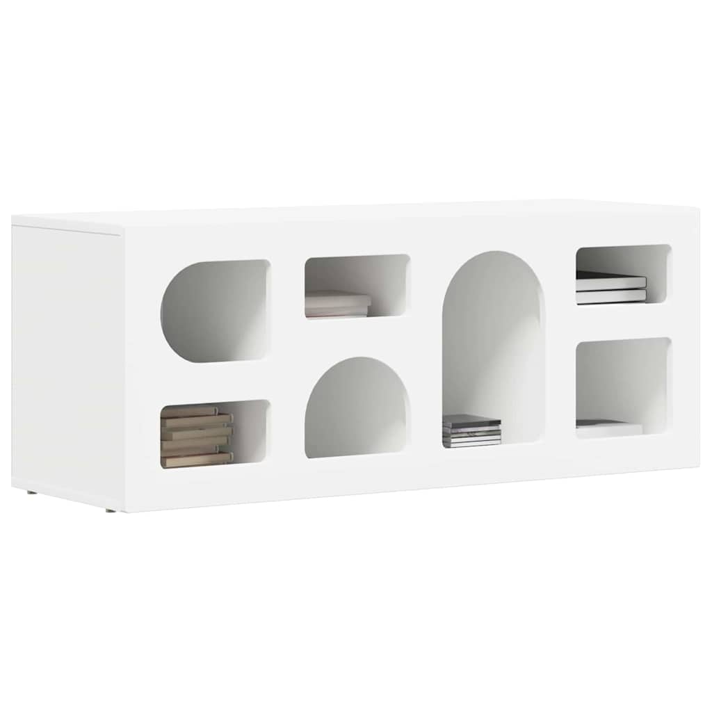 vidaXL Mueble de TV 100 x 35 x 40 cm Madera de ingeniería - Image 3