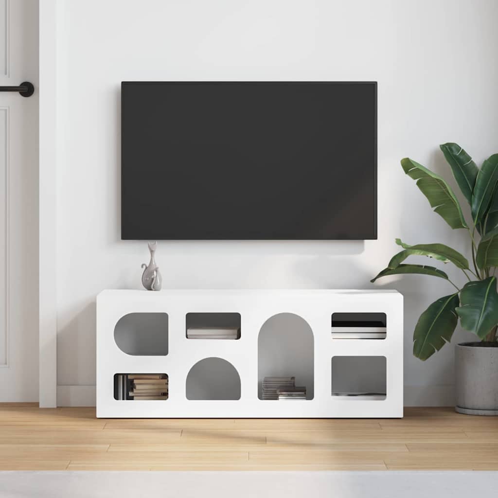 vidaXL Mueble de TV 100 x 35 x 40 cm Madera de ingeniería - Image 4