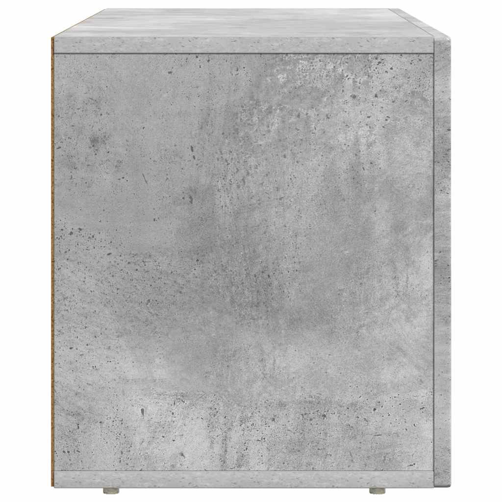 vidaXL Mueble de TV Gris Concreto 80 x 35 x 40 cm Madera de ingeniería - Image 6