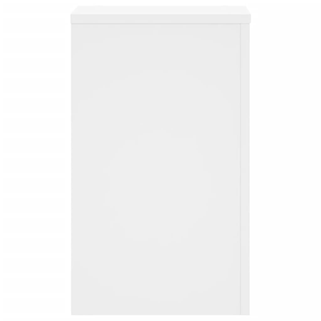 vidaXL Pflanzenständer 2 Stk. Weiß 30x30x50 cm Holzwerkstoff - Image 5