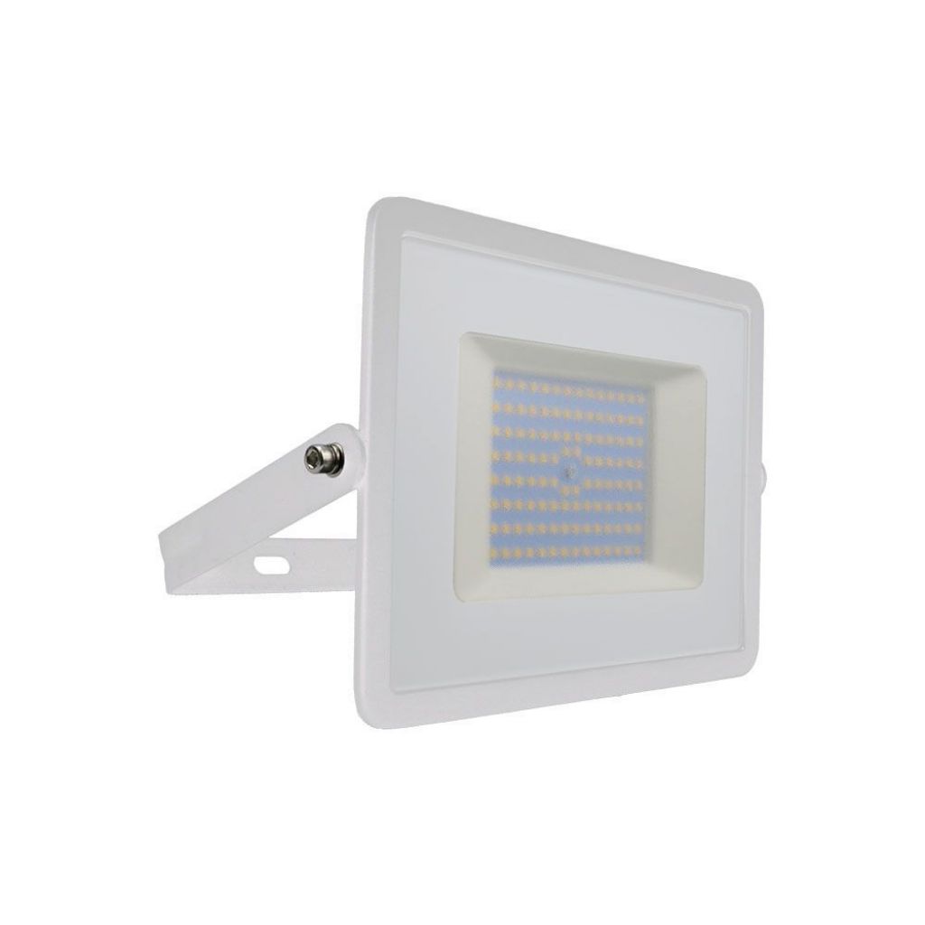 100w Led Floodlight Smd E-Series G2 White Body 6500k 