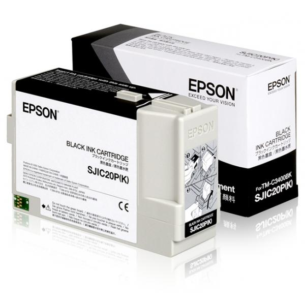 Epson Sjic20p(k) - Nero - Originale - Cartuccia D'inchiostro