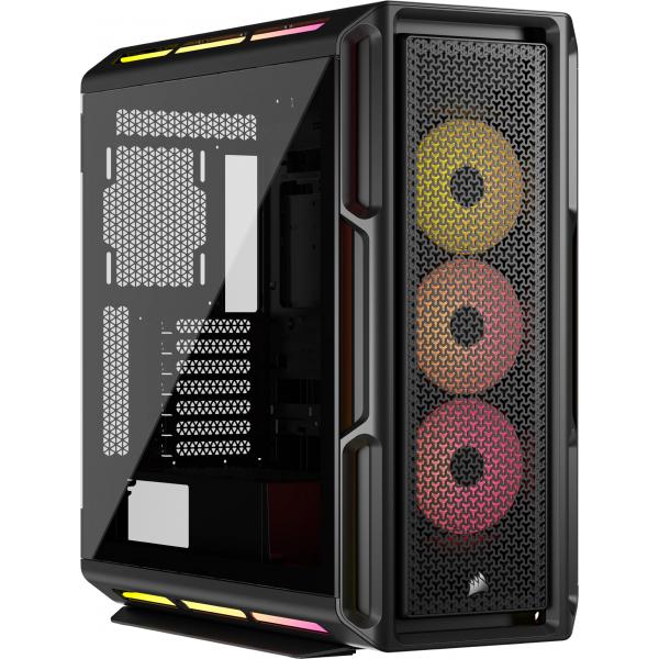 Corsair Icue Link 5000t Lx Rgb Midi Tower Nero (corsair Icue Link 5000t Lx Rgb Gaming Case W/ Glass Side, E-Atx, 3x Rgb Fans & Icue Link Hub, Rgb Lig