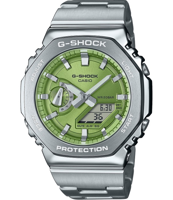 Casio G-Shock Mod. Oak G-Steel Lime Green
