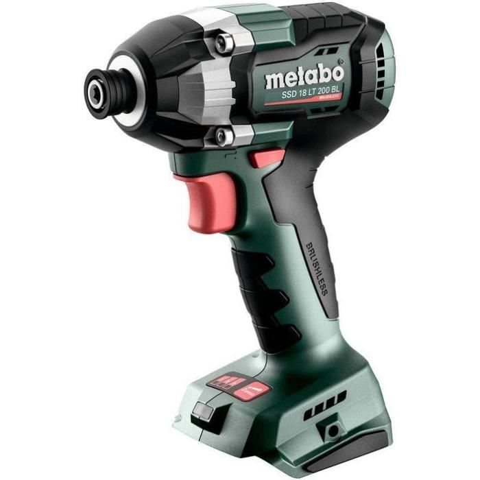 Avvitatore A Percussione A Batteria - Metabo - Ssd 18 Lt 200 Bl - 18 V - 200 Nm - Professionale