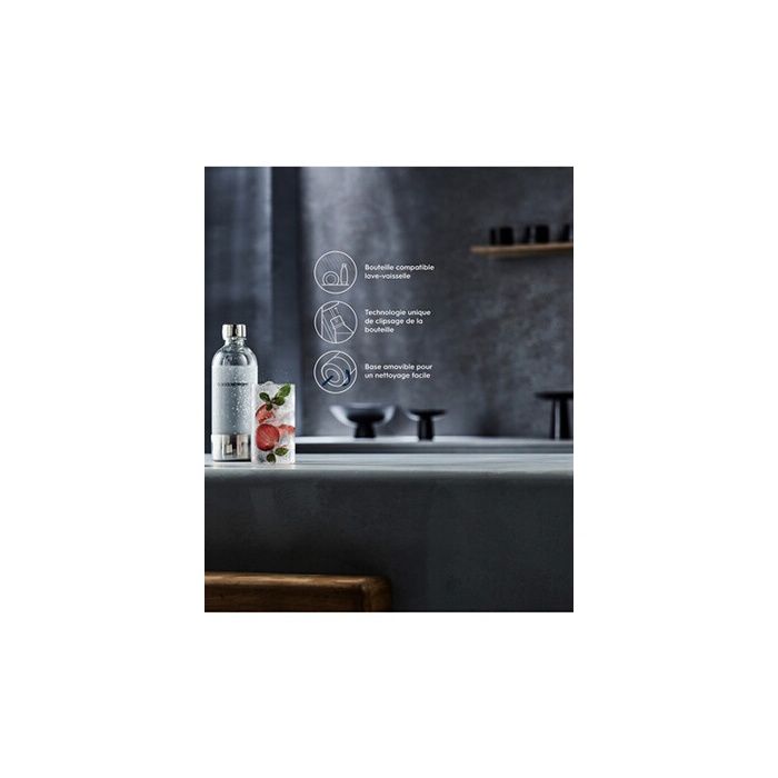 Bottiglia - Sodastream - Enso - Metallo - 1l - Lavabile In Lavastoviglie - Image 3
