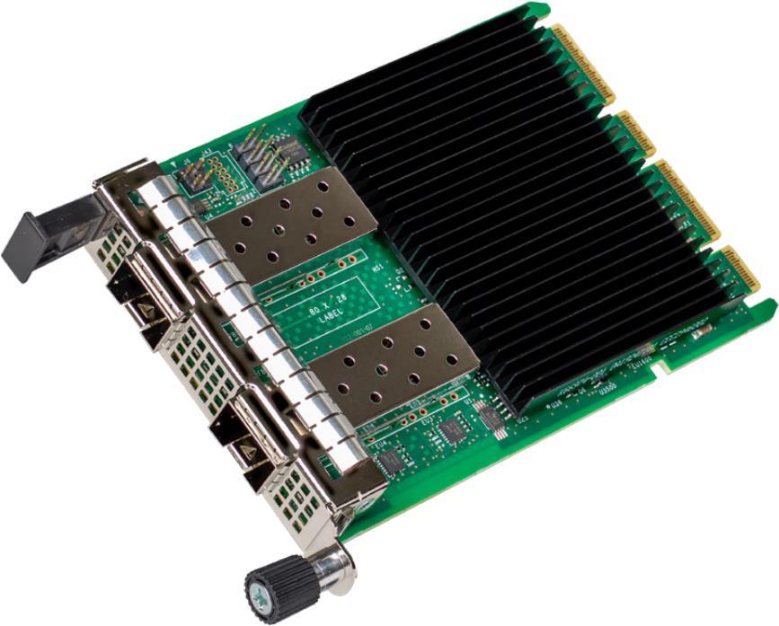 Intel Ethernet Network Adapter E810-Xxvda2 - Netzwerkadapter - Open Compute Project (ocp) 4,0 - 10/25 Gigabit Sfp28 X 2 (e810xxvda2ocp3g)