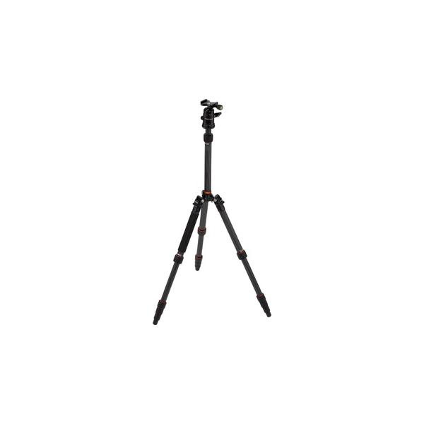 Rollei Compact Traveler No. 1 Carbon Treppiede Fotocamere Digitali/film 3 Gamba/gambe Nero (rollei Compact Traveler No. 1 Stativ m)