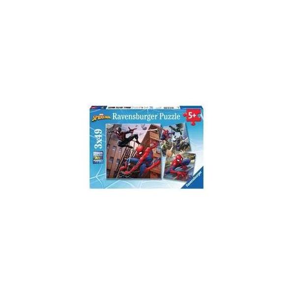 3x49 Pezzi SpideR-Man In Azione