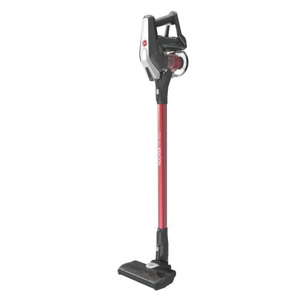 Aspirapolvere A Batteria - Hoover Hf322th - Alimentazione 22v - Autonomia 40 Min - Contenitore Polvere 0,7l - Nero/rosso
