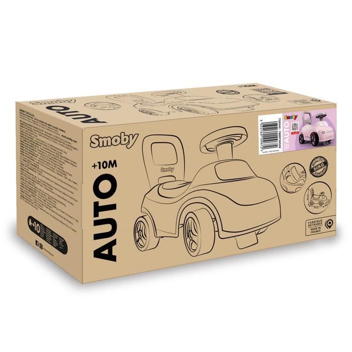 Smoby - Marsupio 2 In 1 - Auto Pink - Box Sottosella + Clacson - A Partire Da 10 Mesi - Prodotto In Francia - Image 5