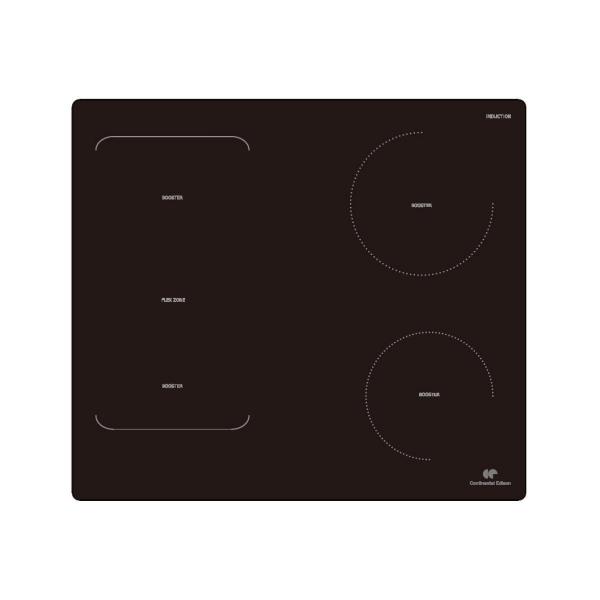 Piano Cottura A Induzione Continental Edison - 1 Zona Flex - Nero