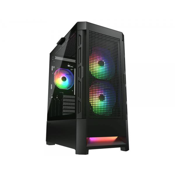 Cougar Airface Rgb - Pc Case Mid Tower - Ventola Rgb 2*140+120mm + Ctrl