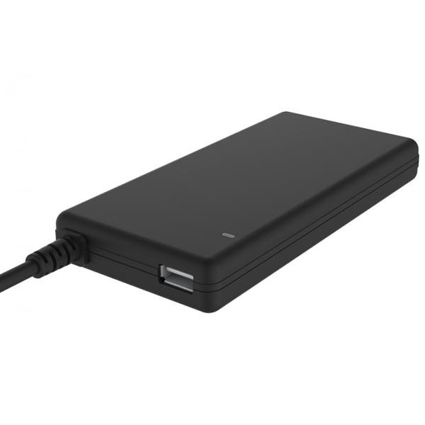Itek Alimentatore Universale Slim Per  Notebook 90w Con 12 Connettori,  Porta Usb 5v1a, 100/240vac,