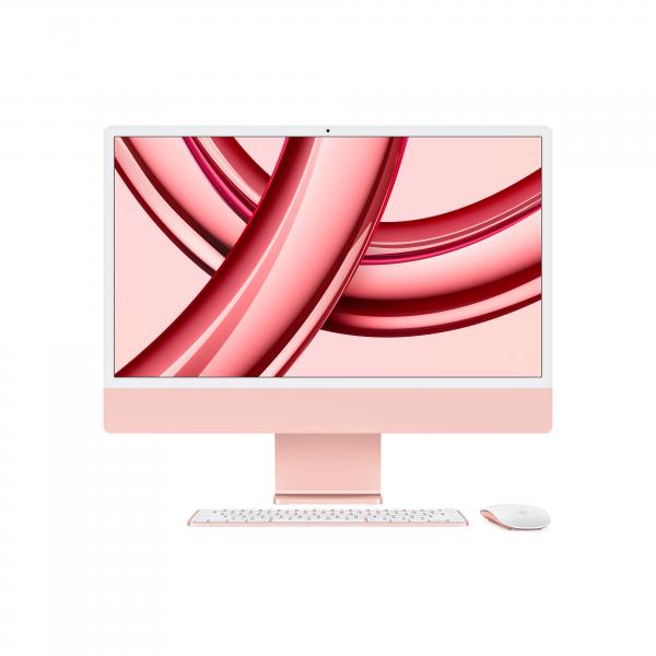 Apple Imac Con Retina 24'' Display 4.5k M3 Chip Con 8-Core Cpu E 10-Core Gpu, 512gb Ssd - Rosa (imac 24 2023 M3/8gb/512gb 10c Gpu/pink)