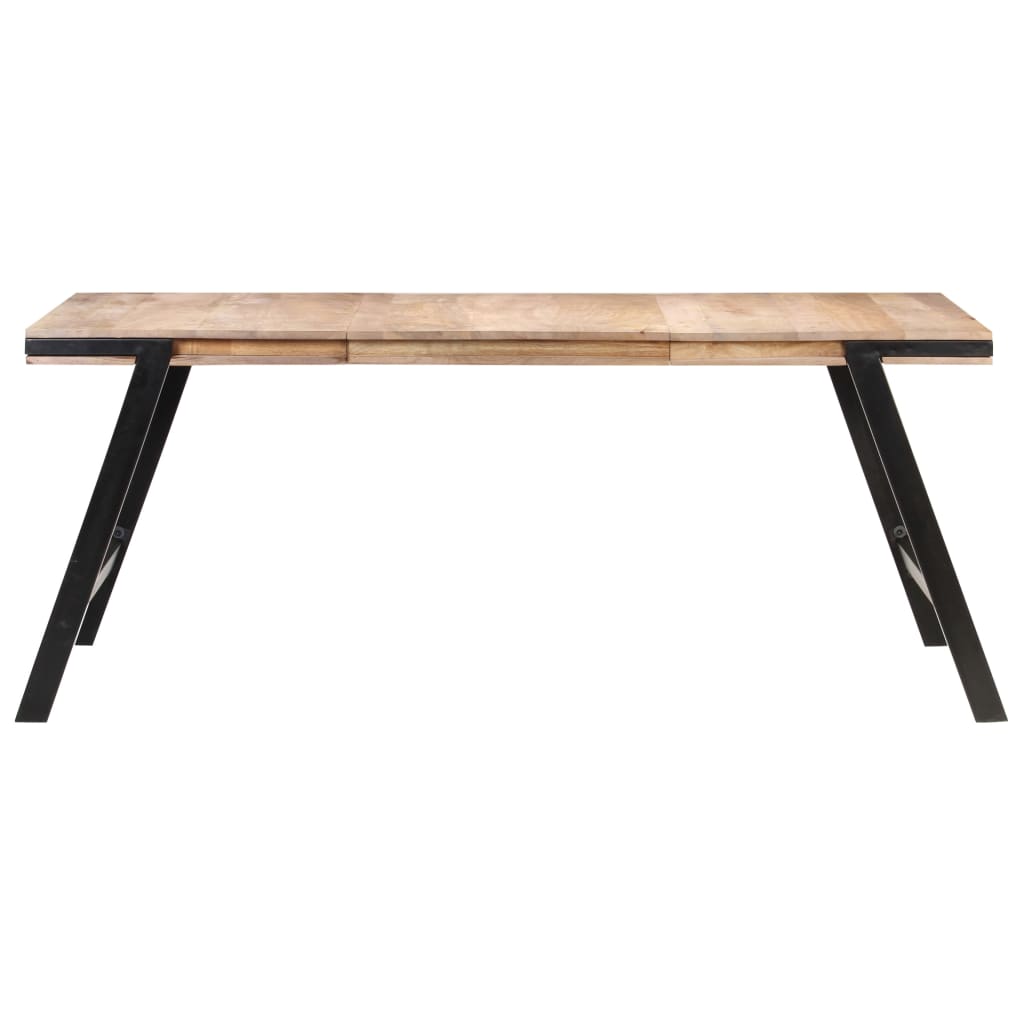 Tavolo Da Pranzo 180x90x76 Cm In Legno Massello Di Mango