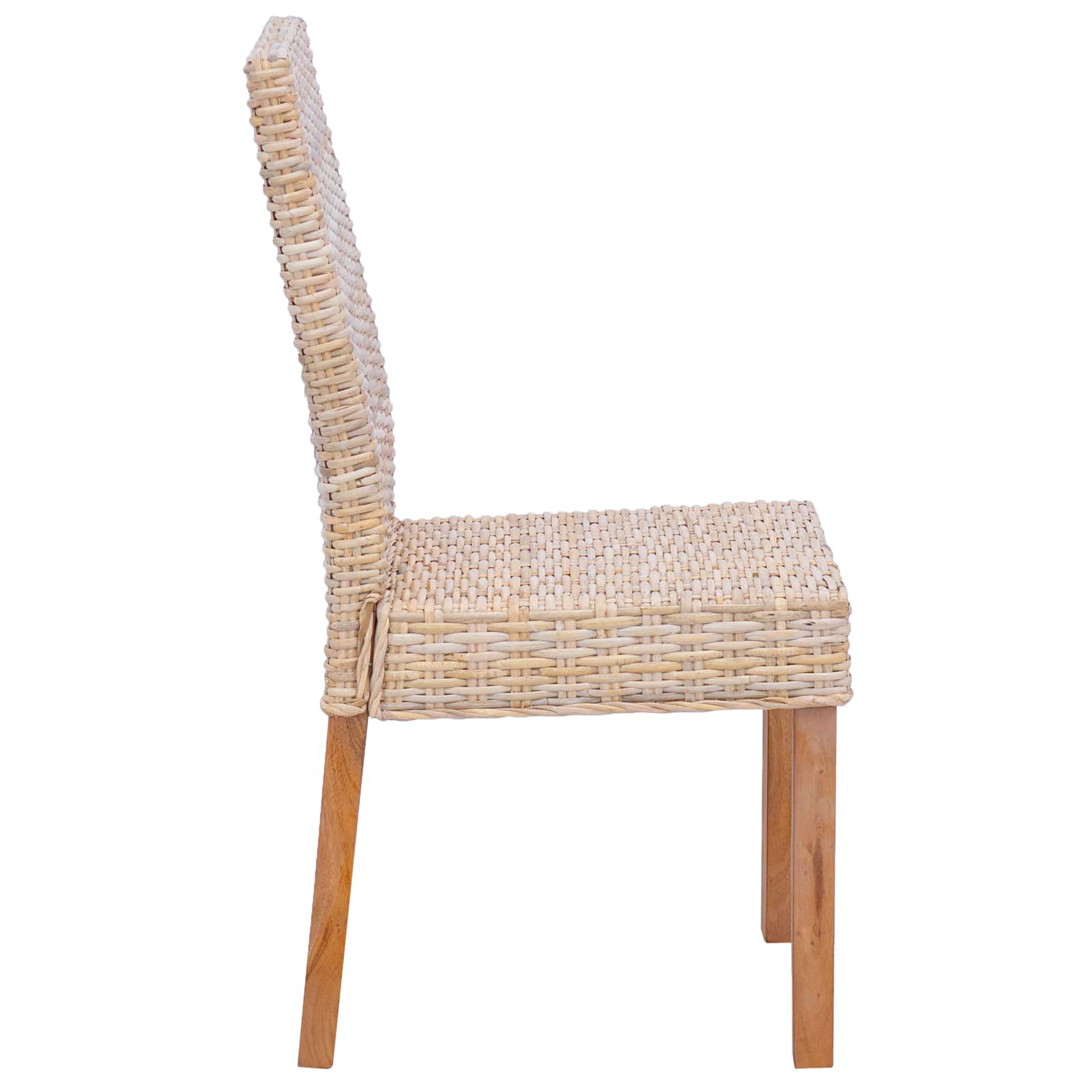 Sedia Da Pranzo 2 Pcs Naturale 45 X 54 X 93 cm - Image 6