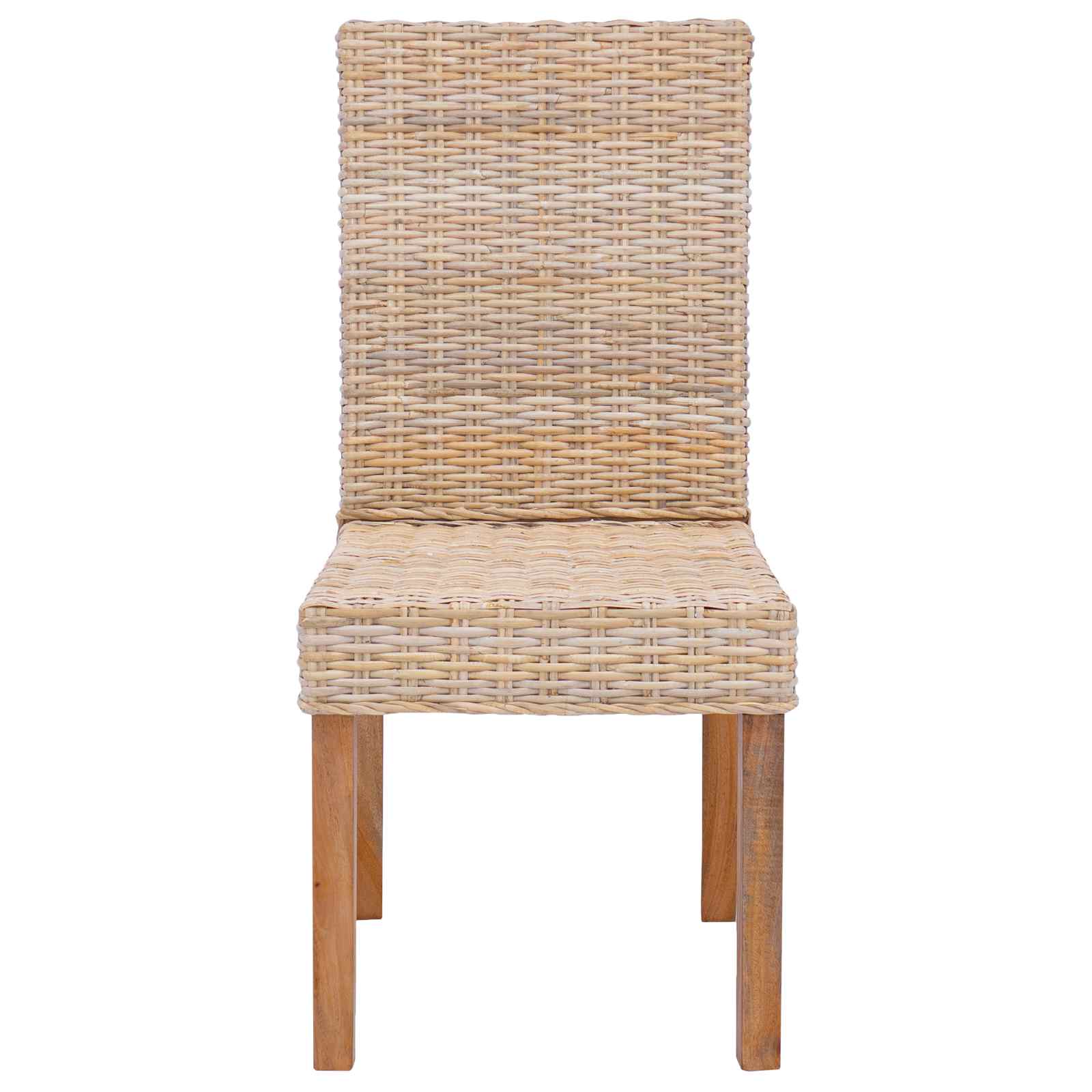 Sedia Da Pranzo 2 Pcs Naturale 45 X 54 X 93 cm - Image 5