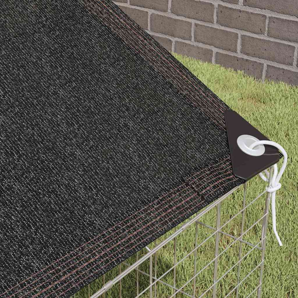 Gabbia Per Conigli Argento 400 X 78 X 78 Cm Acciaio Zincato - Image 5